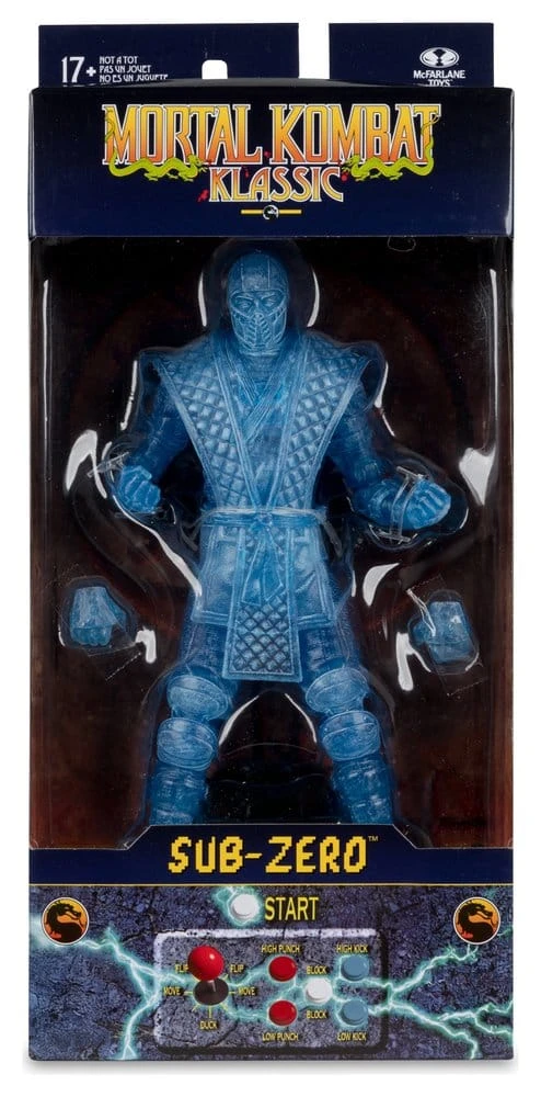 x_mcf11827_l Mortal Kombat Klassic Action Figure Sub-Zero (Ice Clone) 18cm - Image 1