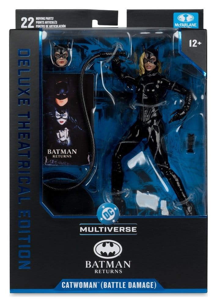 x_mcf17903_f DC Multiverse Action Figure Catwoman (Battle Damage) (Batman Returns) Deluxe Theatrical Edition 18cm - Image 1