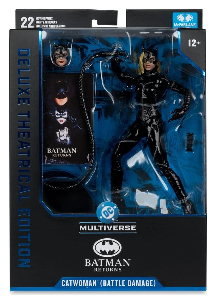 x_mcf17903_f DC Multiverse Action Figure Catwoman (Battle Damage) (Batman Returns) Deluxe Theatrical Edition 18cm - Image 1