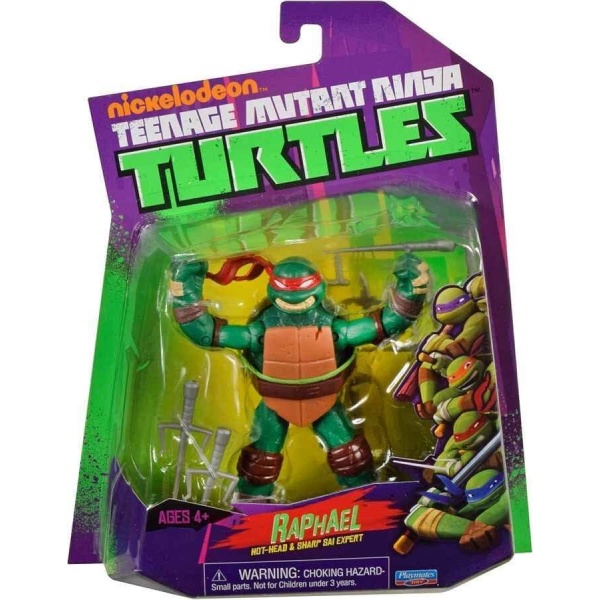 Teenage Mutant Ninja Turtles World of TMNT Action Figure Raphael 11cm