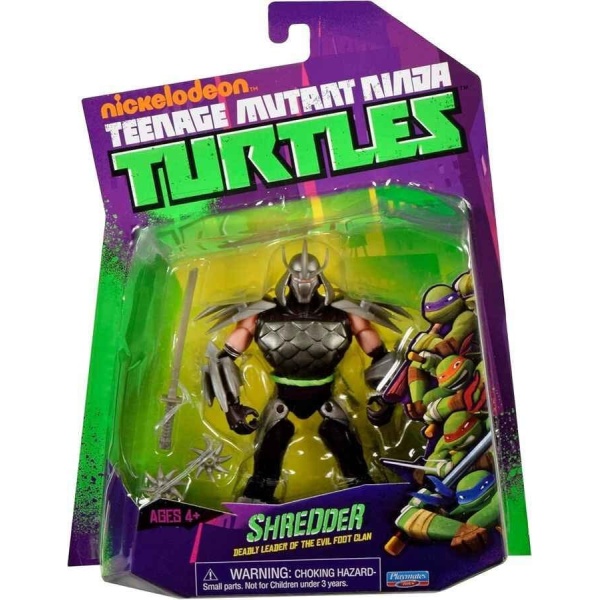 Teenage Mutant Ninja Turtles World of TMNT Action Figure Shredder 11cm
