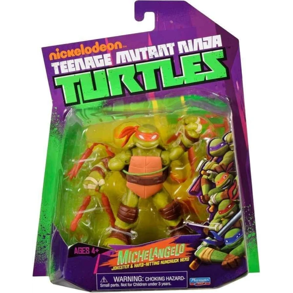 Teenage Mutant Ninja Turtles World of TMNT Action Figure Michelangelo 11cm