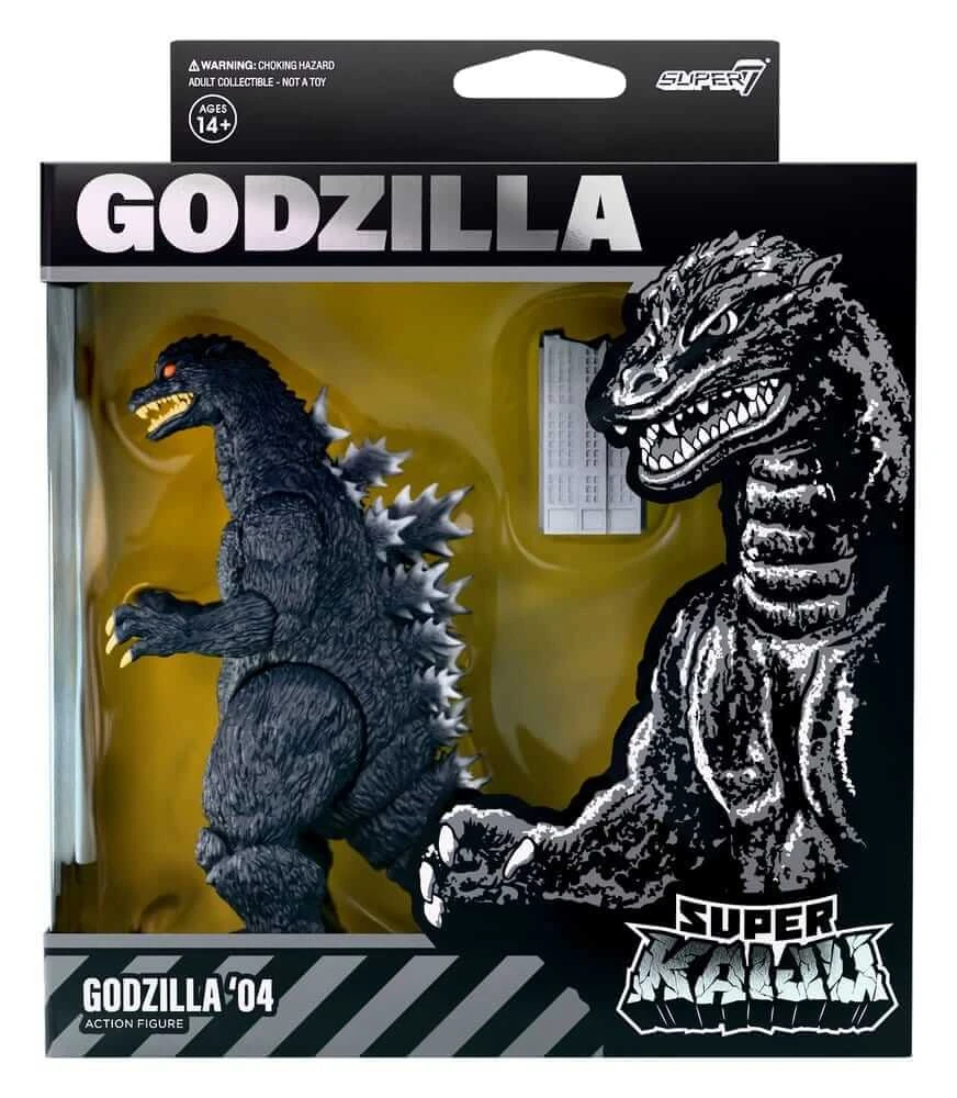 x_sup7-de-toho-11690 Godzilla Toho Super Kaiju Action Figure Wave 04 Godzilla 2004 13cm - Image 1
