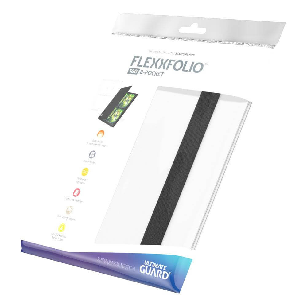 x_ugd010164_g Ultimate Guard Flexxfolio 160 8-Pocket - White - Image 1