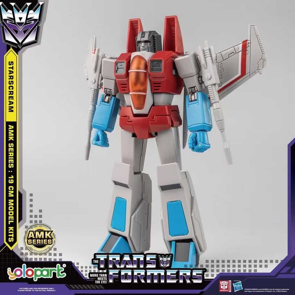 x_yolo-nhamkg1sc Transformers Generation One AMK Series Plastic Model Kit Starscream 19cm - Image 1