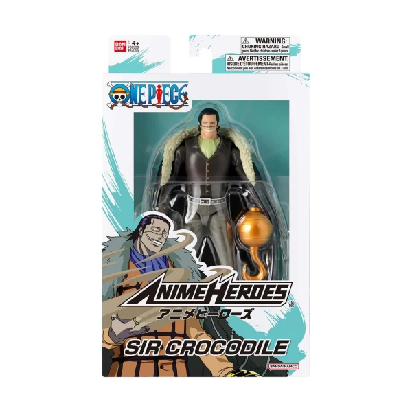 Bandai Anime Heroes: One Piece - Sir Crocodile Figure 17cm