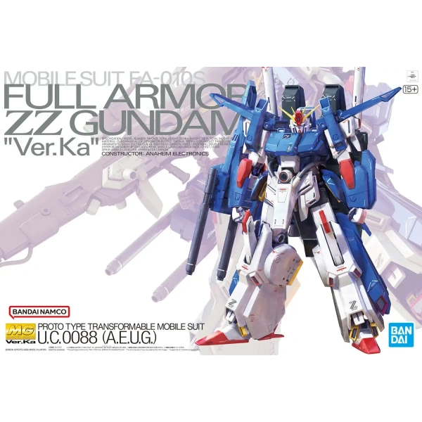 Mg Gundam - Zz Full Armor Ver Ka 1/100