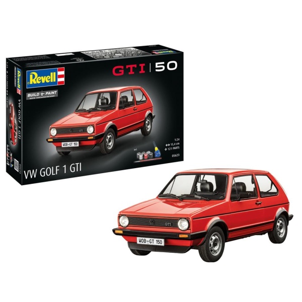 Revell VW Golf 1 GTi model set 1/24
