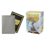 Dragon Shield Standard Sleeves - Matte Silver (100 Sleeves)