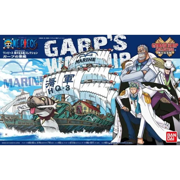 One Piece Grand Ship Collection -  Garp Ship model kit