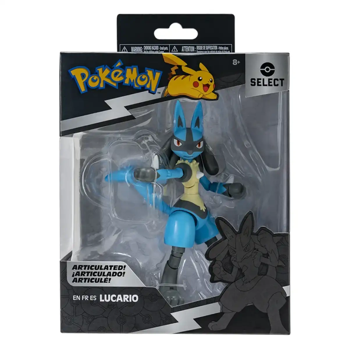 JW002406-B_3 Pokemon Select – LUCARIO action figure - Image 1