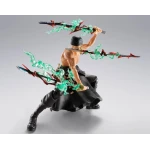 One Piece S.H.Figuarts Action Figure Roronoa Zoro The King of Hell 15cm - Image 5