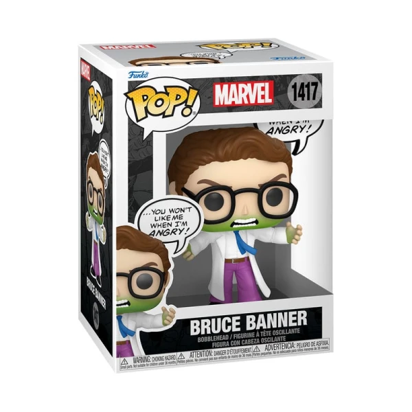Funko Pop! Marvel - Bruce Banner (Don't Make Me Angry) #1417