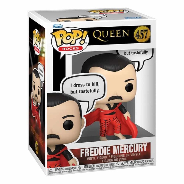 Funko POP! Rocks: Queen - Freddie Mercury (I Dress to Kill) #457