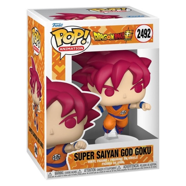 Funko POP! Dragon Ball Super - Super Saiyan God Goku #2492