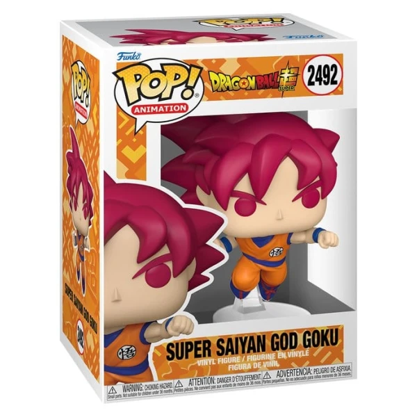 Funko POP! Dragon Ball Super - Super Saiyan God Goku #2492