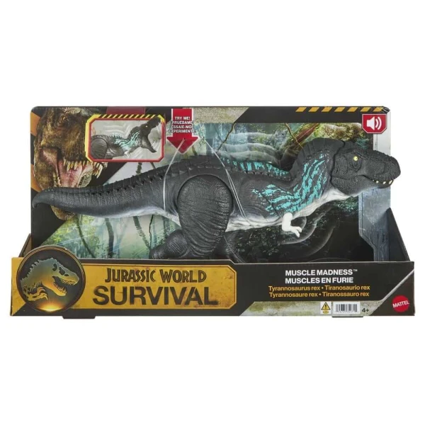 Jurassic World: Survival Action Figure Muscle Madness Tyrannosaurus Rex 56cm