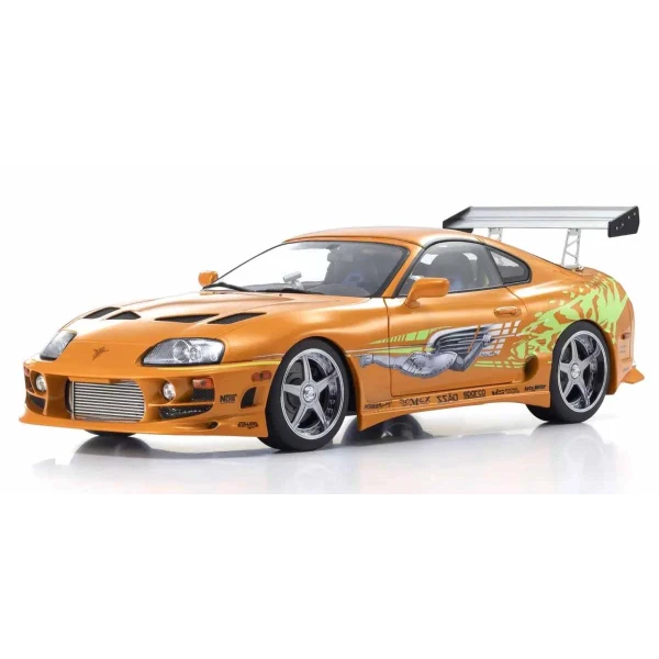 Kyosho - Toyota Supra Turbo Fast & Furious Orange Pearl 1/18